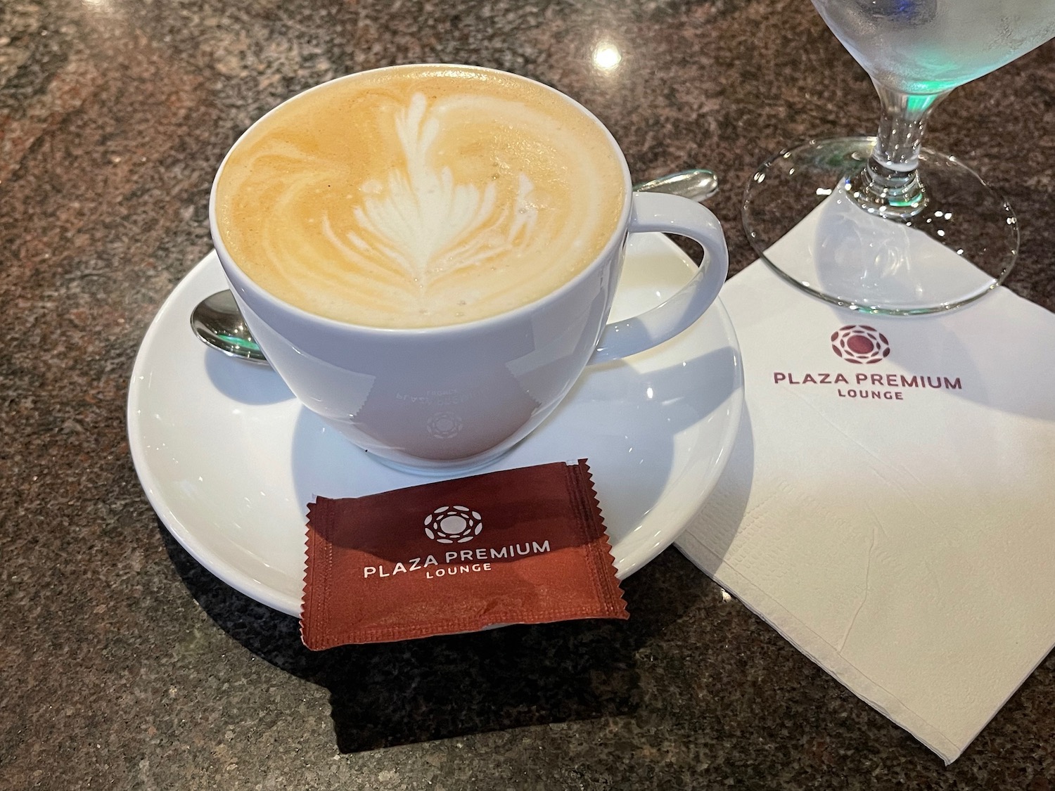 a cup of coffee on a saucer