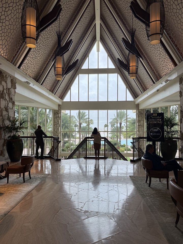 JW Marriott Marco Island watching from lobby