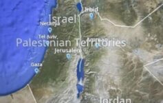 JetBlue Palestinian Territories Map