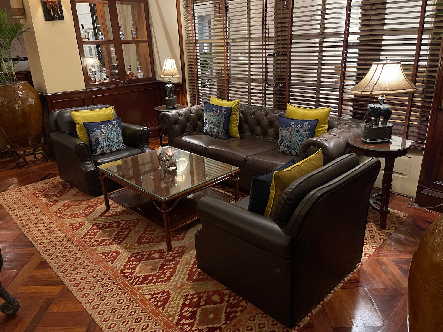 a living room with a couch and a coffee table