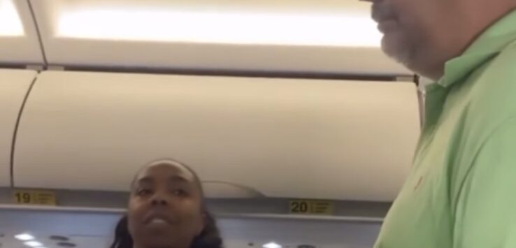 Man Harassed Woman Spirit Airlines