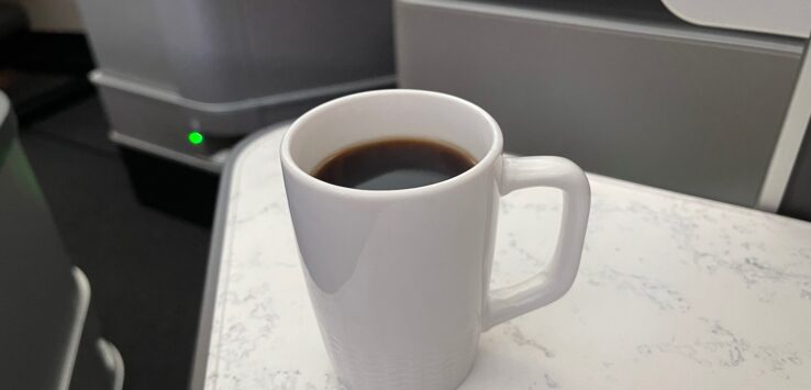 Coffee Order United Airlines