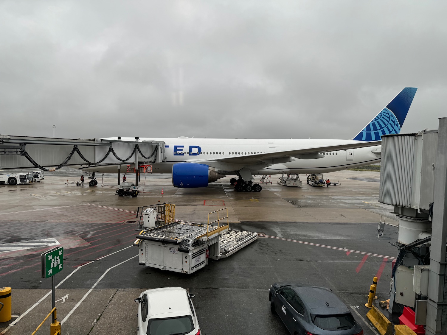 an airplane on the runway