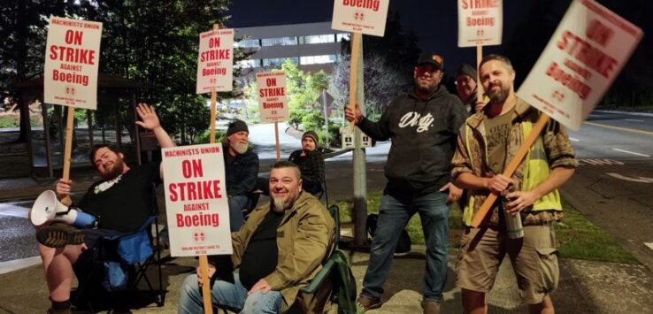 Boeing Strike Machinists