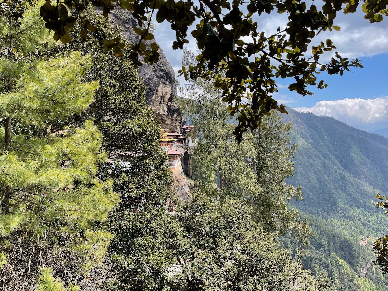 a building on a cliff