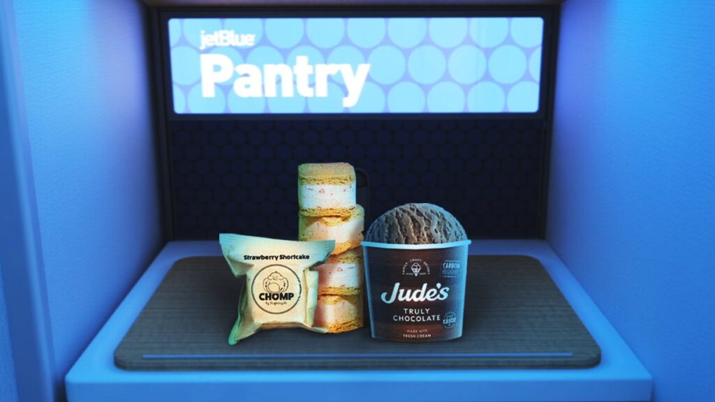 Passenger Sues JetBlue Over "Bodily Injuries" From Ice Cream Sandwich