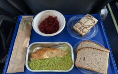 TAROM Economy Class Meals