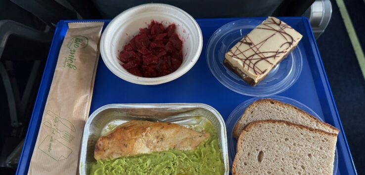 TAROM Economy Class Meals