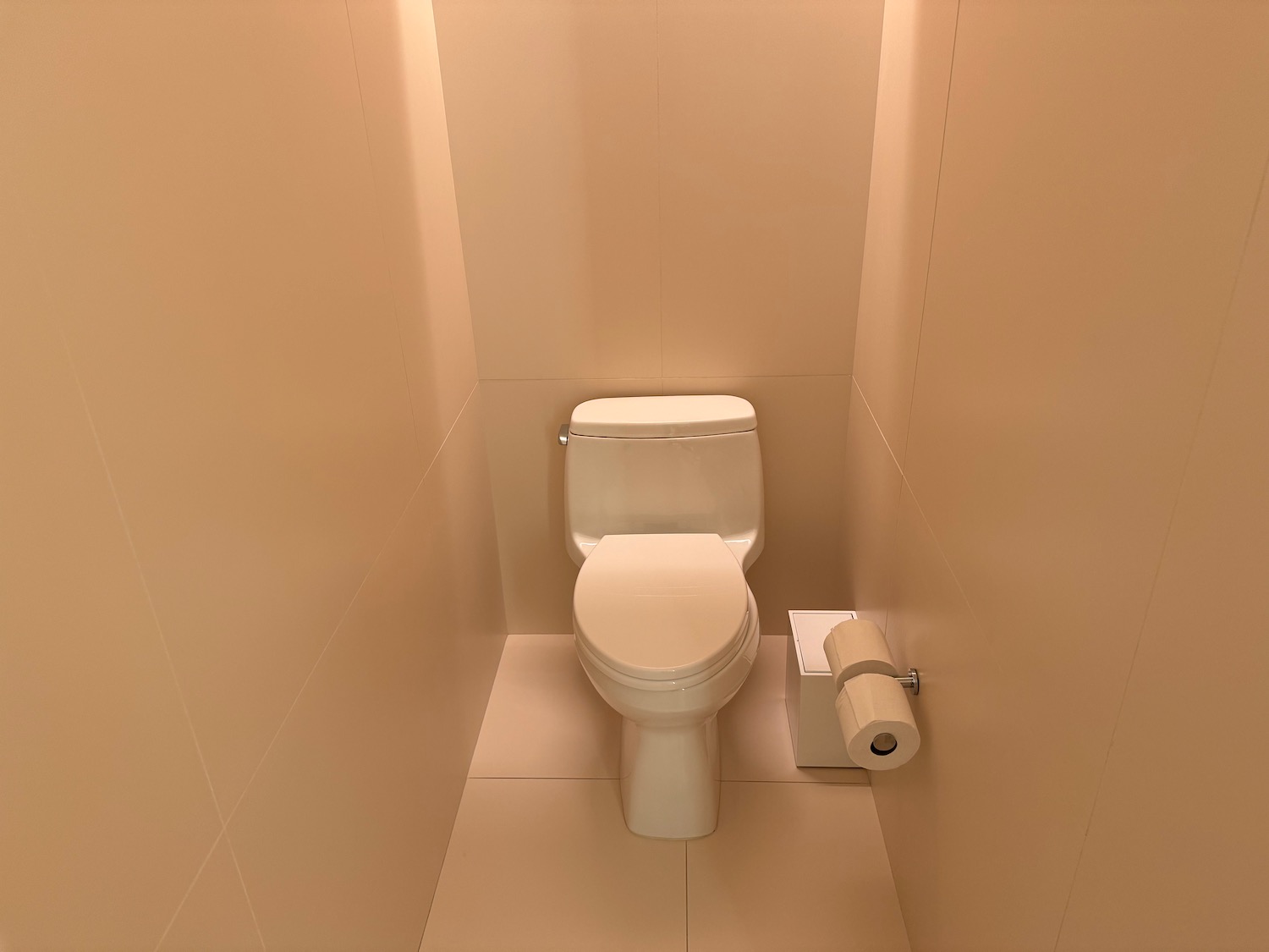 a toilet in a bathroom