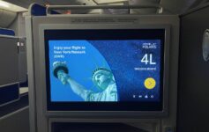 a screen on a plane