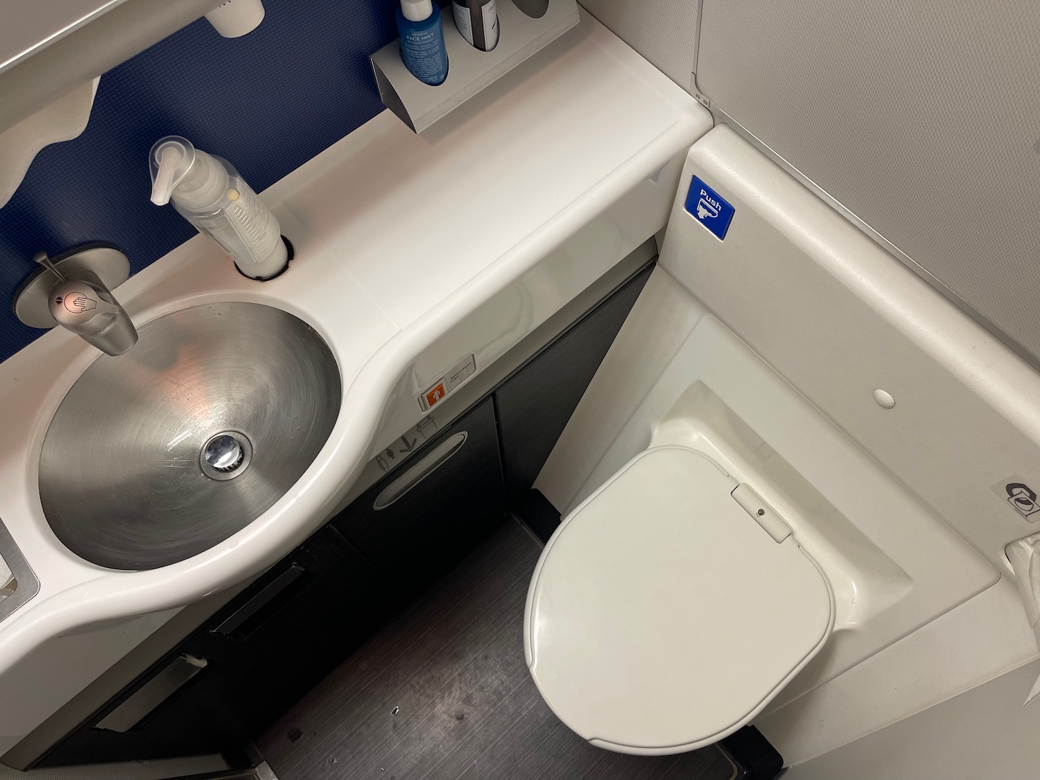 a bathroom with a sink and a toilet