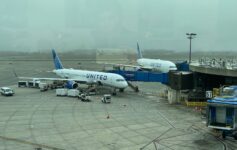 airplanes at an airport