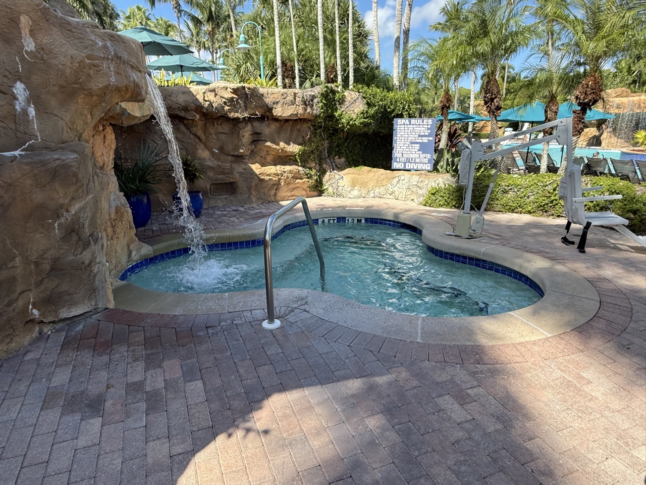 hyatt vacation club at coconut cove hot tubs