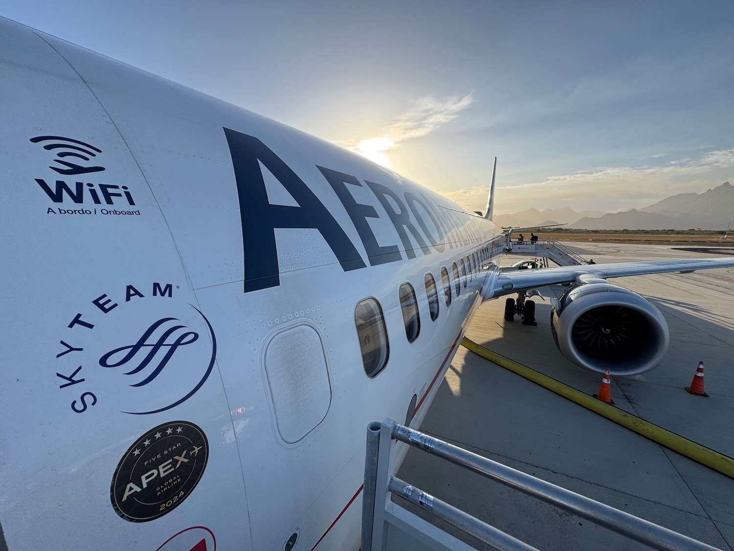 a plane on the tarmac