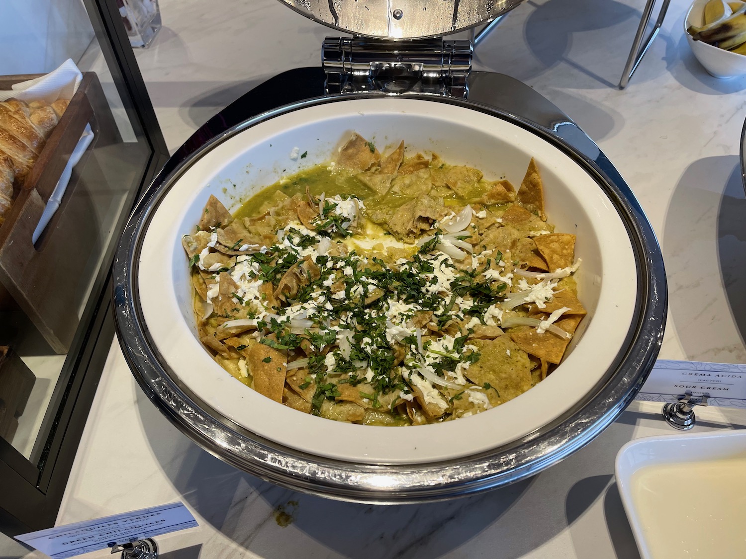 a bowl of food with a lid open