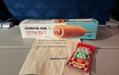 Korean Air Corn Dogs