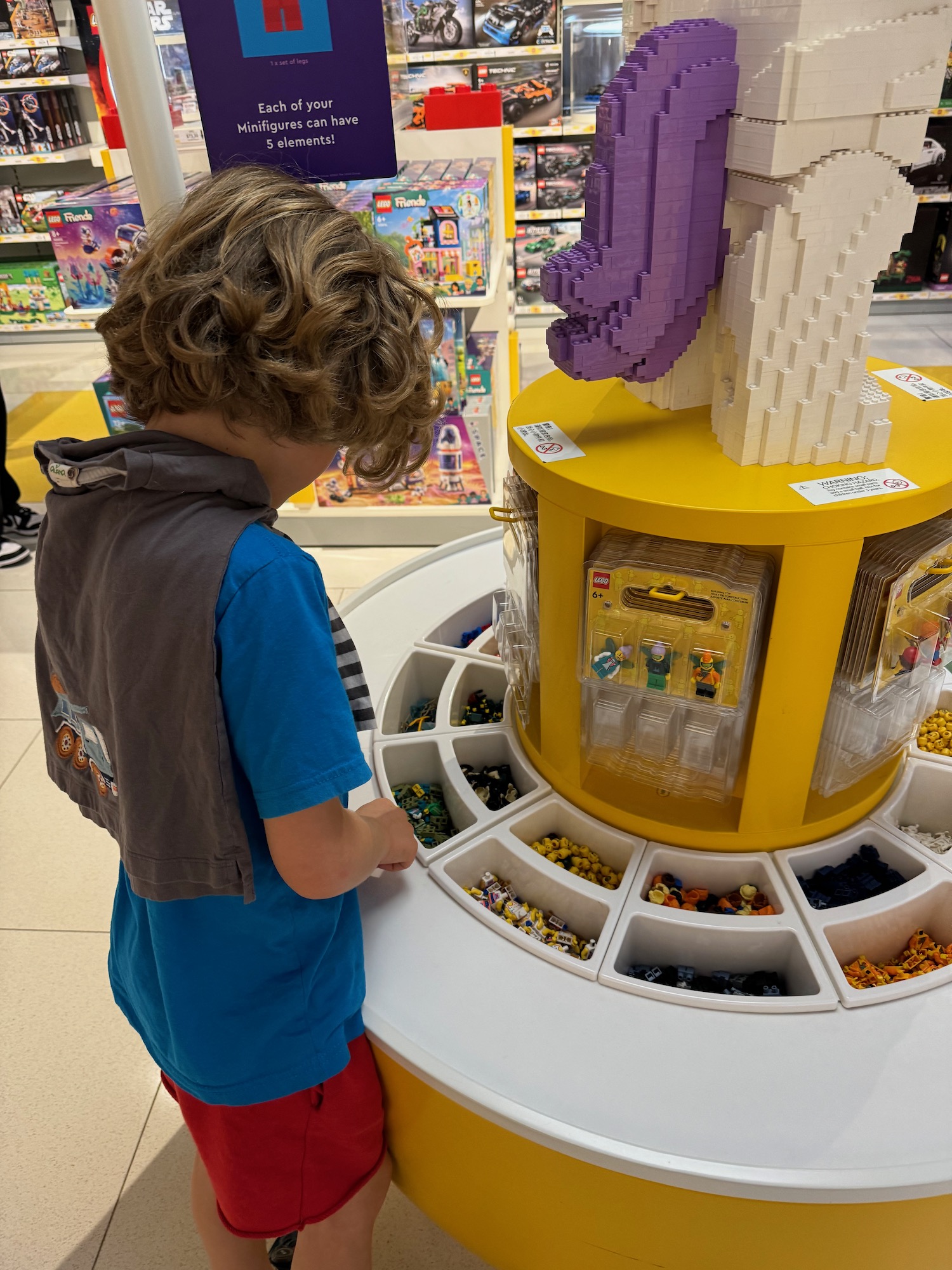 a child playing with a toy