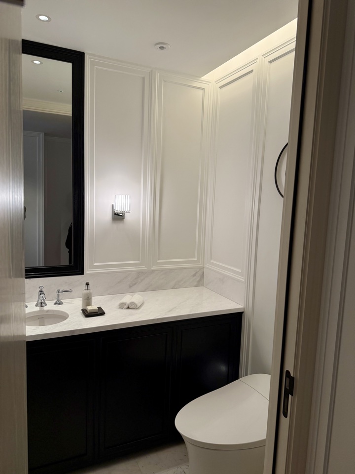 Park Hyatt London River Thames Park Suite River View Deluxe guest toilet with japanese bidet