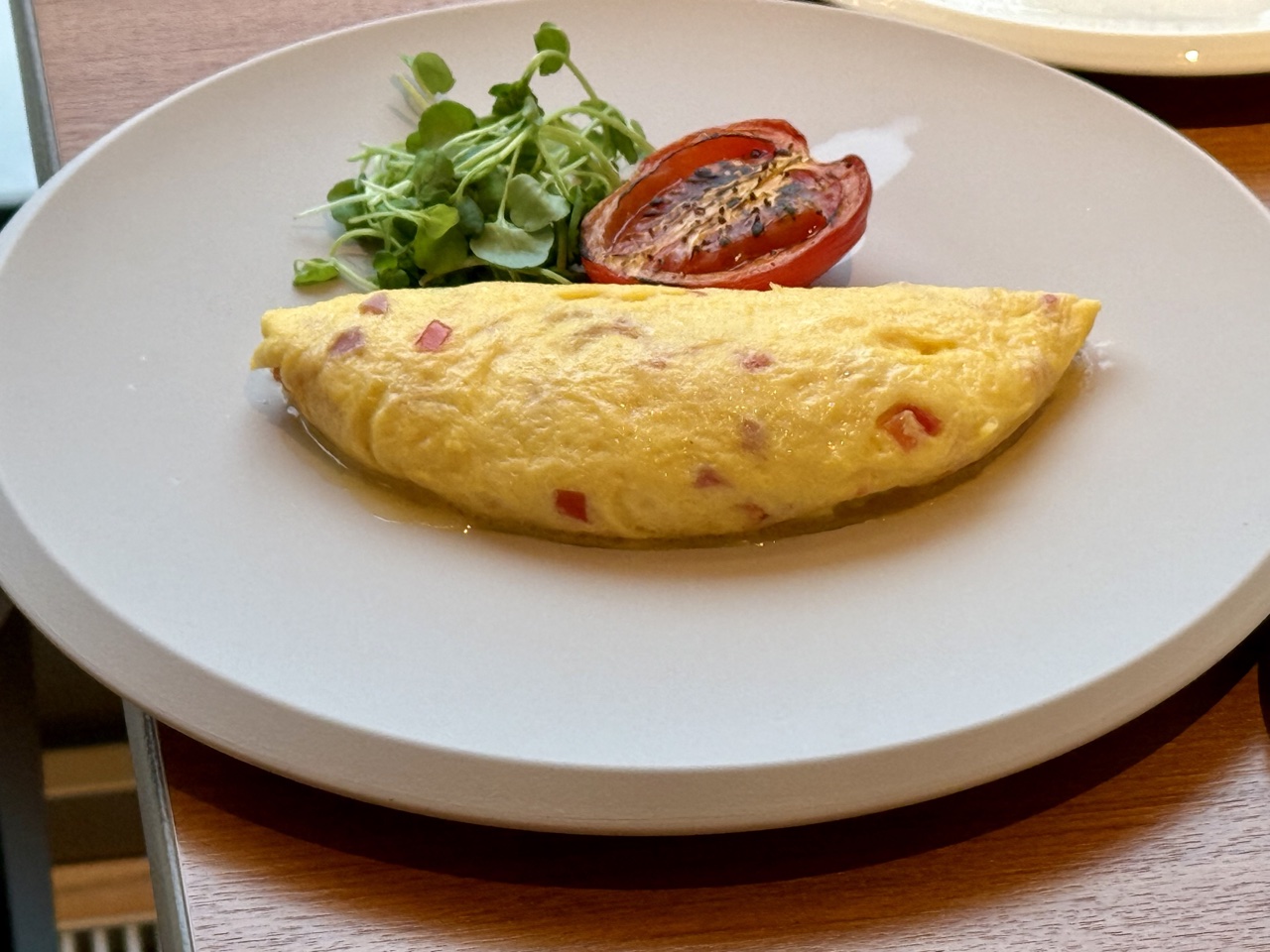 Park Hyatt London River Thames breakfast omelet