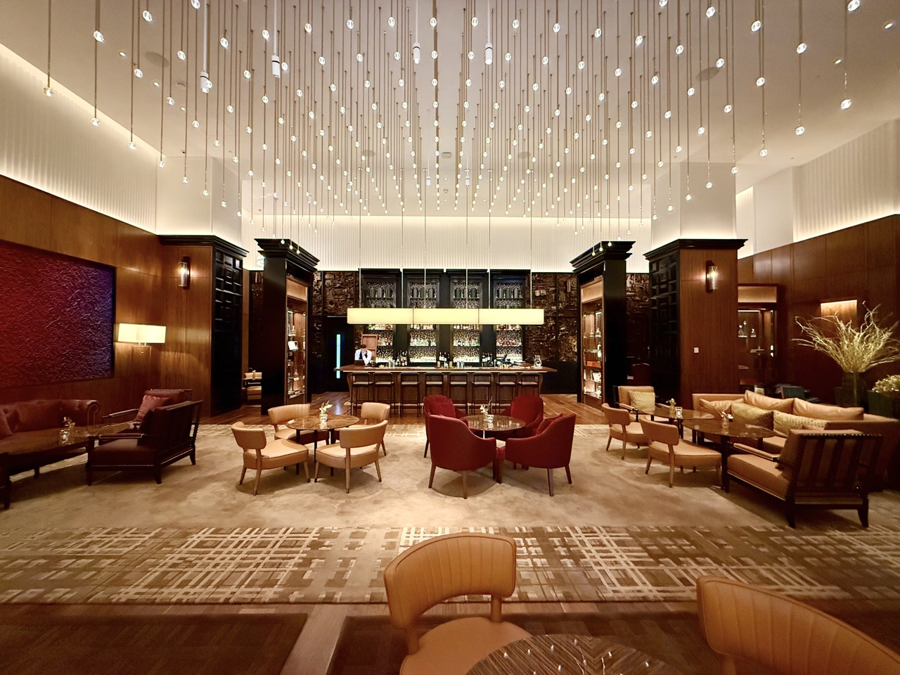 Park Hyatt London River Thames lobby bar