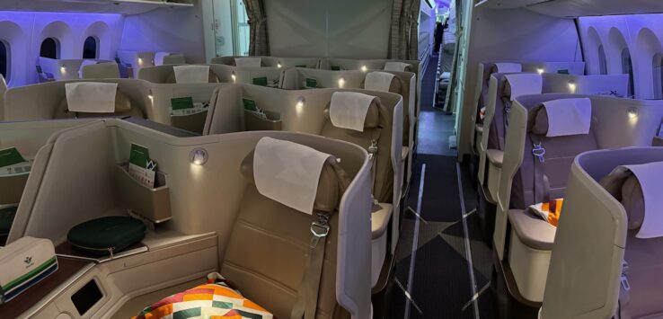 Saudia 787-9 Business Class Review