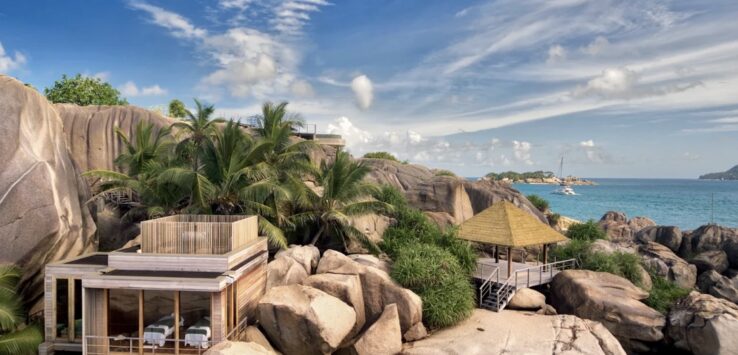 Six Senses Zil Pasyon Seychelles carved out of the coastal rocks