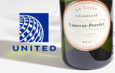 United Airlines Laurent-Perrier