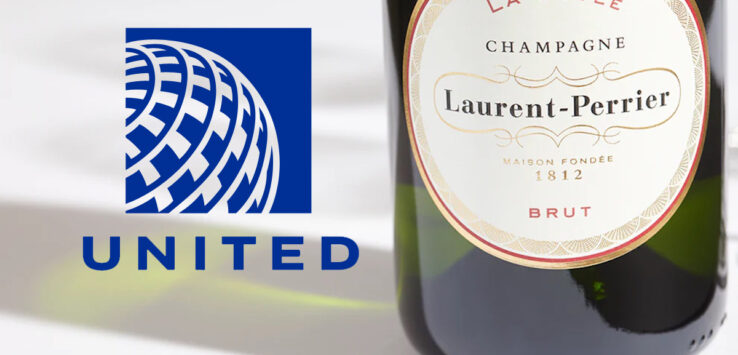 United Airlines Laurent-Perrier