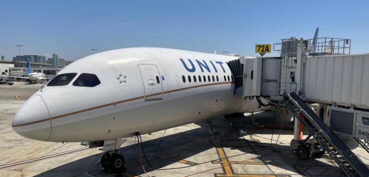 United Airlines Los Angeles Beijing