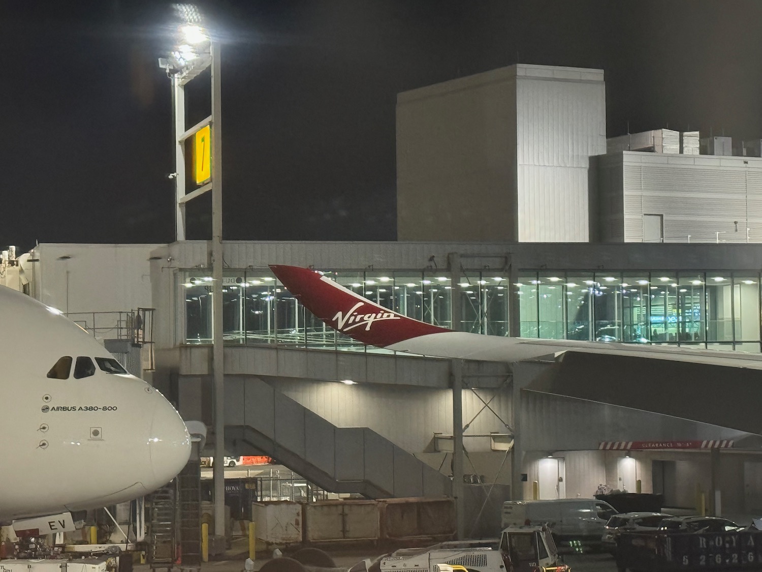 a plane at an airport