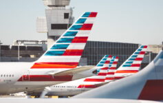 American Airlines Flight Attendants Passengers Onboard