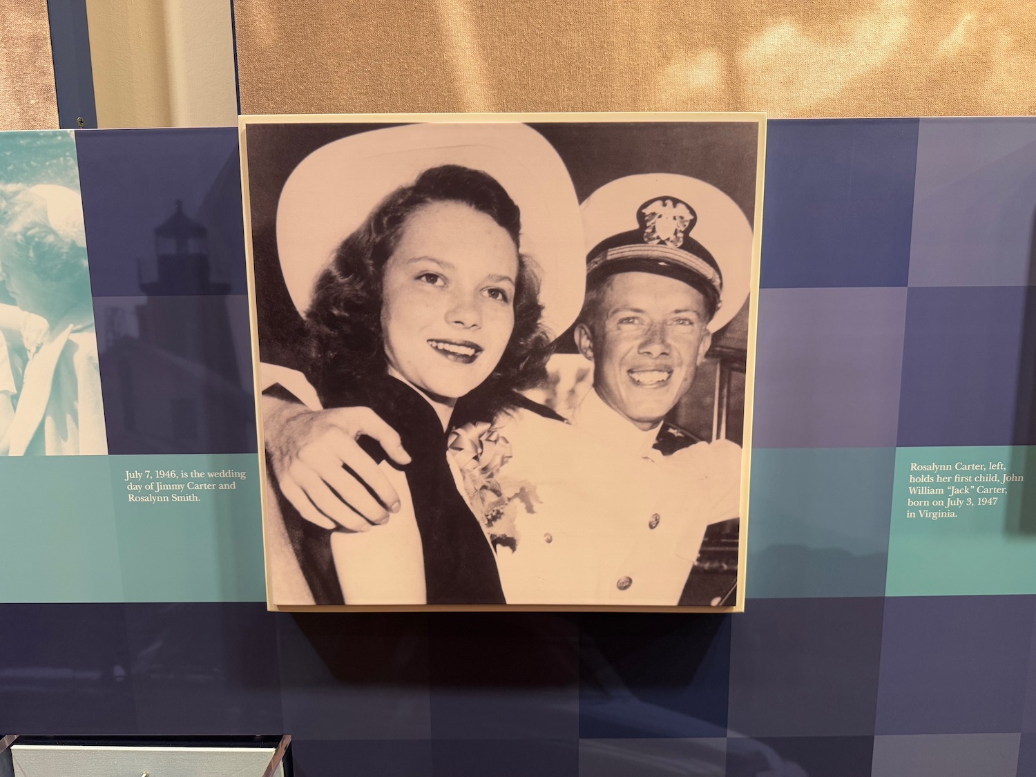 a black and white photo of a man and woman