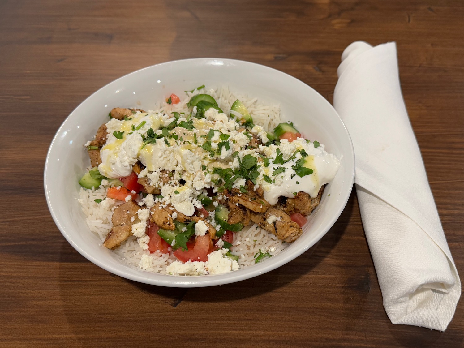 a bowl of rice and vegetables