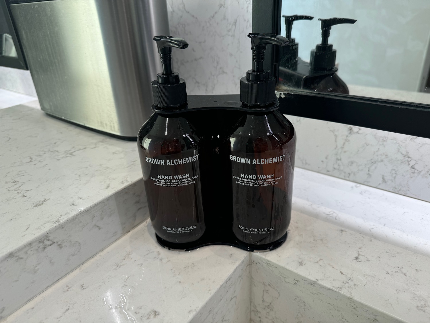 a couple of bottles of hand wash