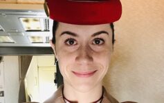 Emirates Flight Attendant Galley