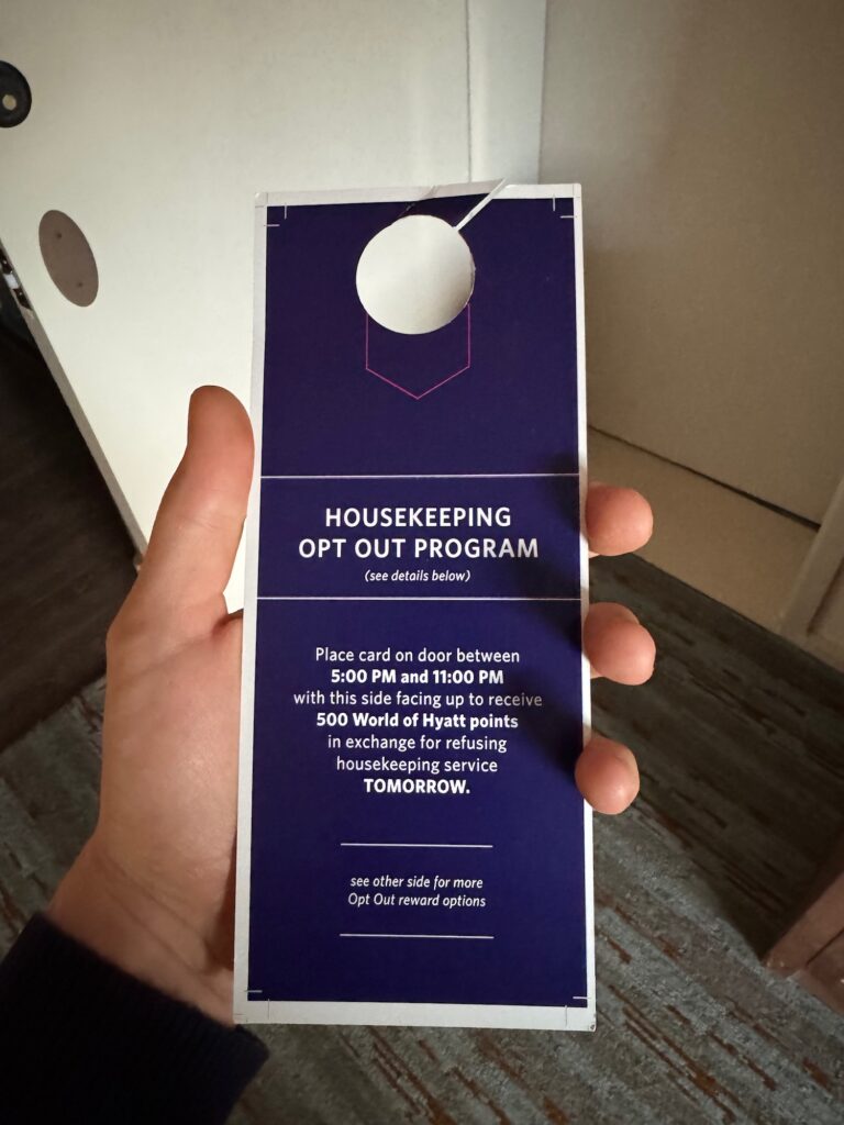 Hotel Housekeeping OptOut A Smart Choice in 2025