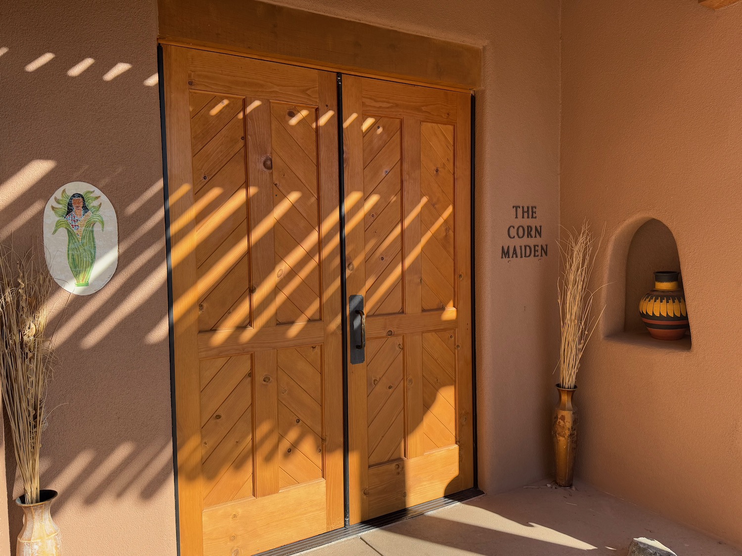 a door to a building