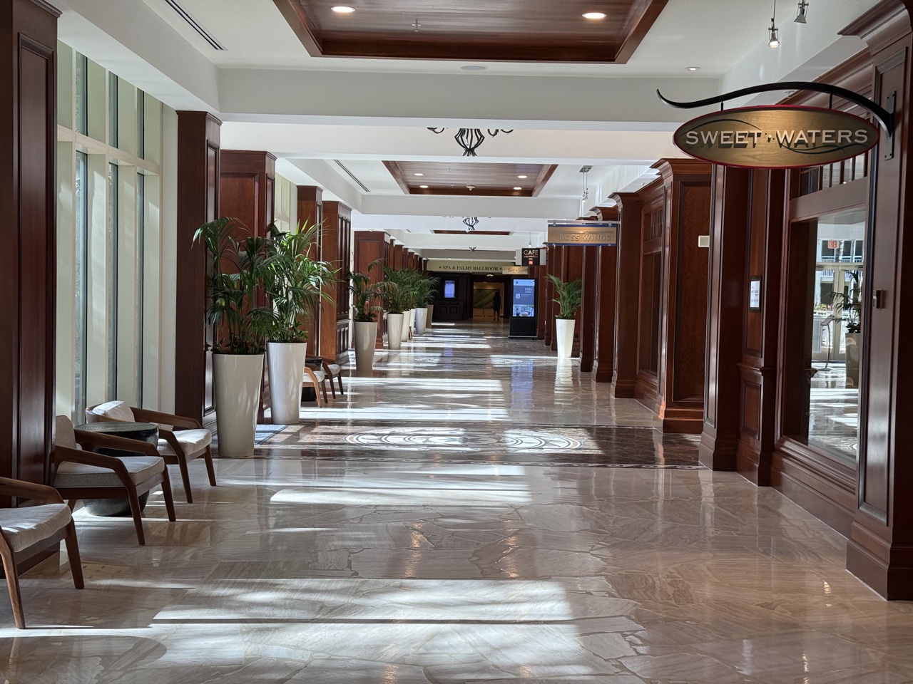 JW Marriott Marco Island hallways