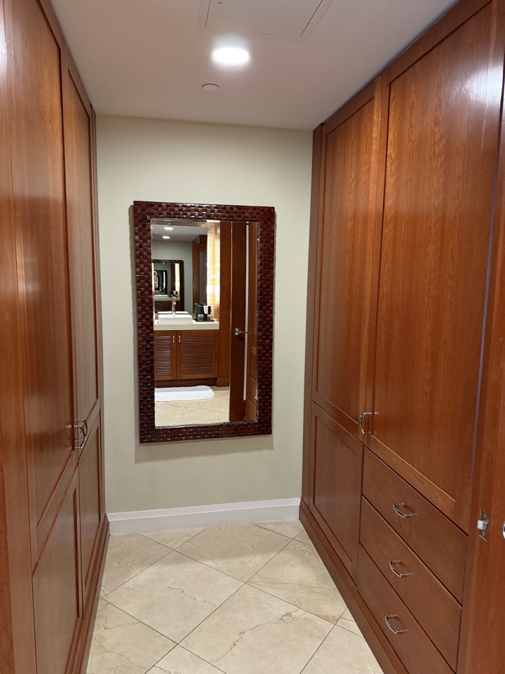 JW Marriott Marco Island walk-in closet