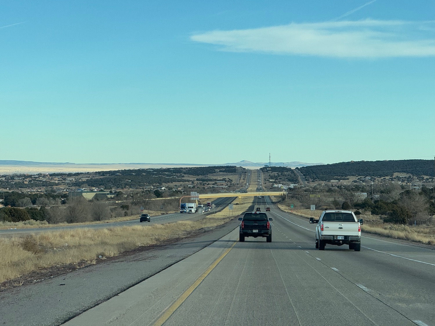 cars driving on a road