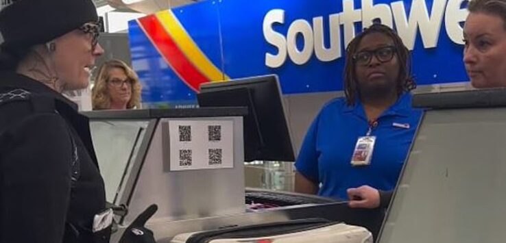 Southwest Airlines Racist Rant Counter