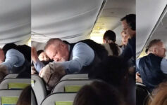 Alaska Airlines Throat punch