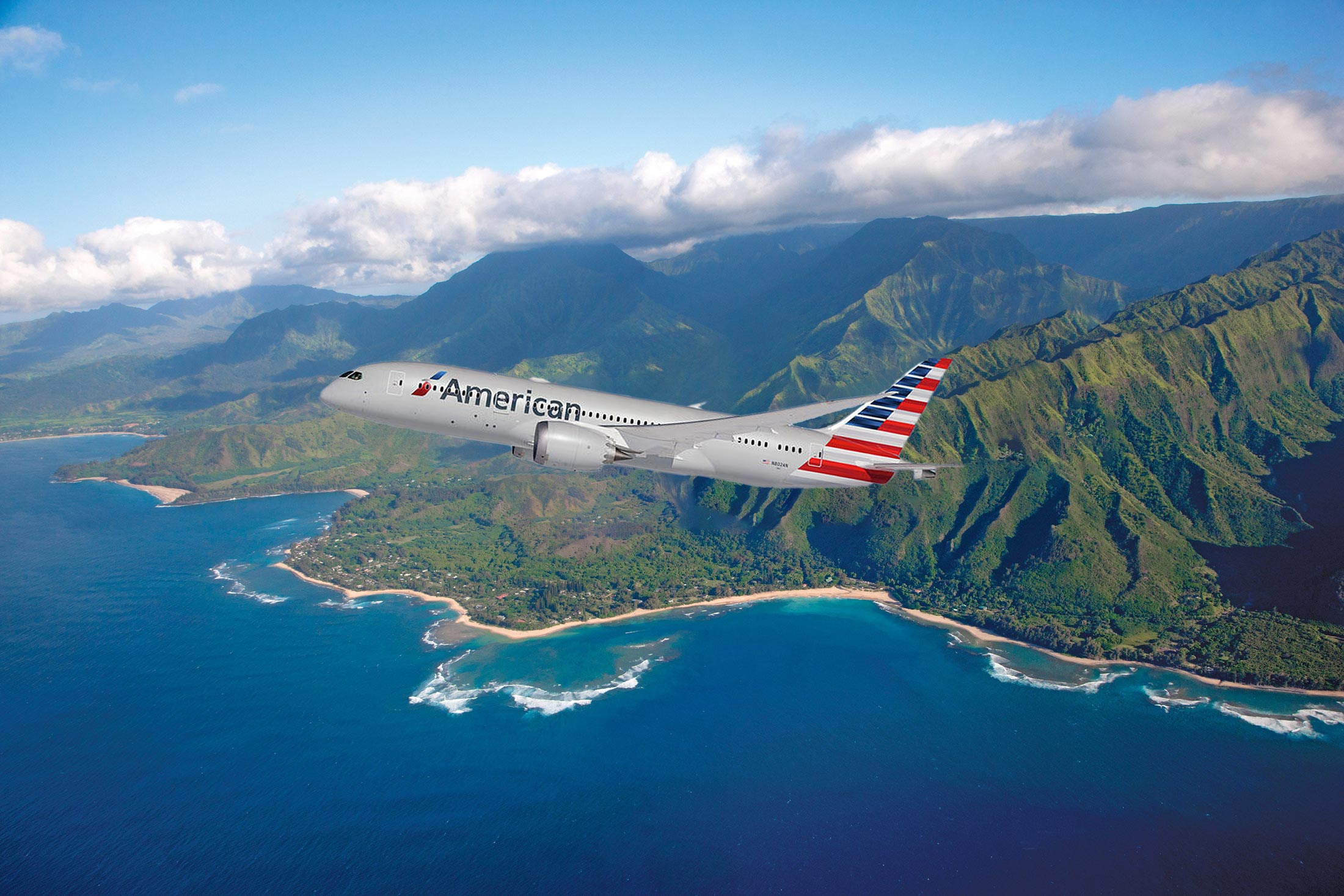 an airplane flying over a body of water