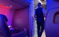 American Airlines Flight Attendants Barricade Themselves In Galley