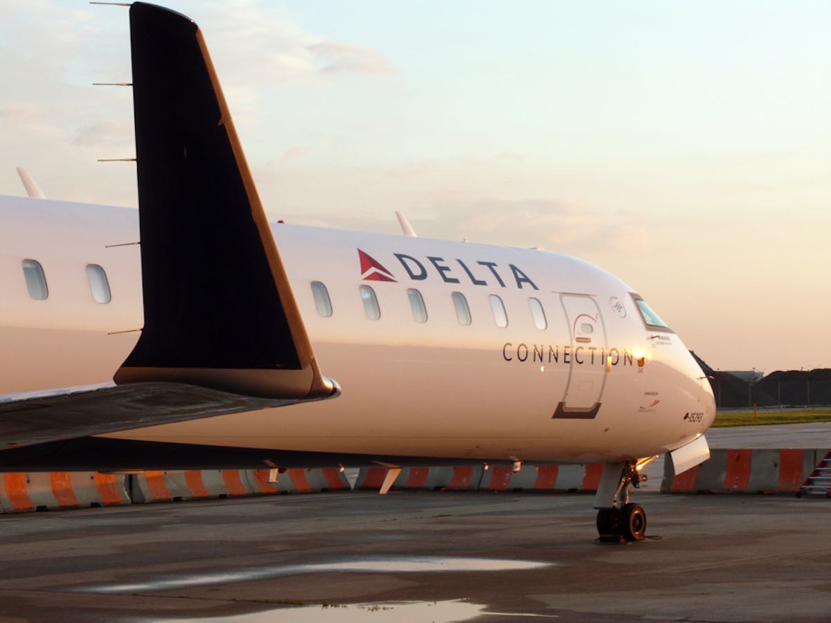 a plane parked on the tarmac