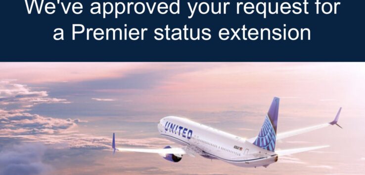 United Airlines 1K Status Extension