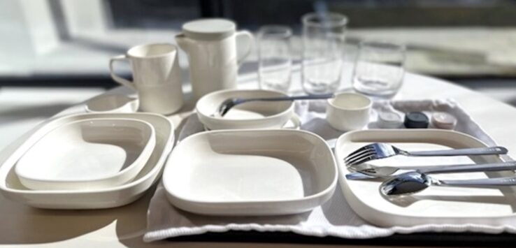 United Airlines Dishware