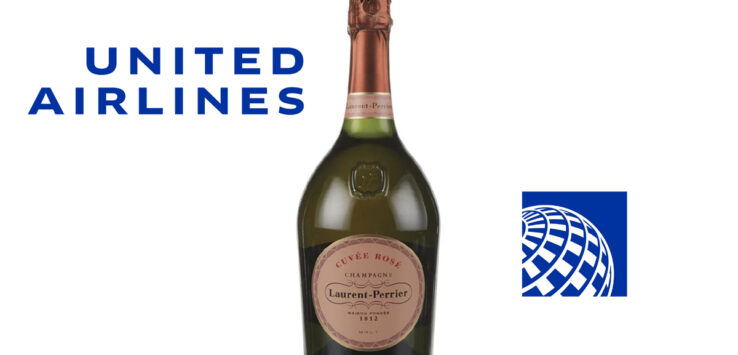 United Airlines Laurent-Perrier Rosé