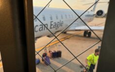 American Airlines Deny Family Boarding Bag