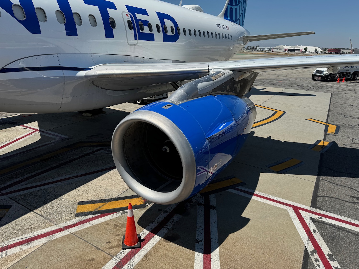 a jet engine on a runway